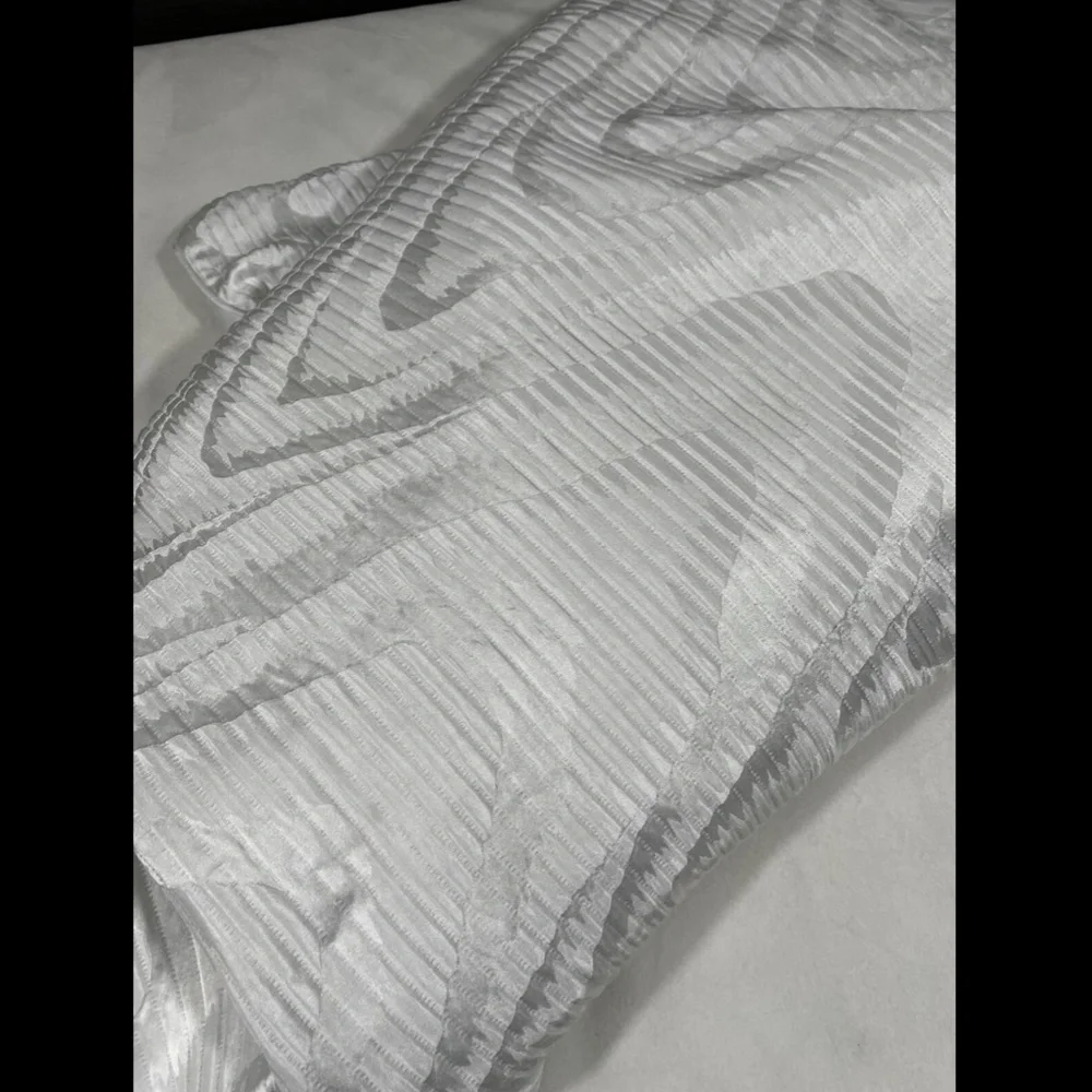 NEW‎ Hotel Collection Moire Full/Queen Duvet Cover